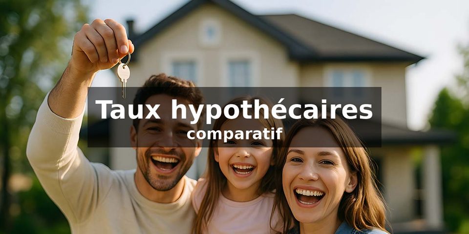 Comparatif des taux hypothécaires