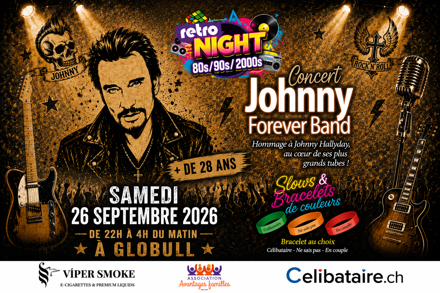 concours Retro Night spéciale Johnny Hallyday