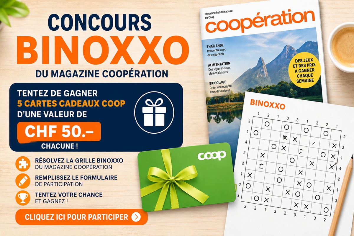 Concours Binoxxo du Magazine Coopération